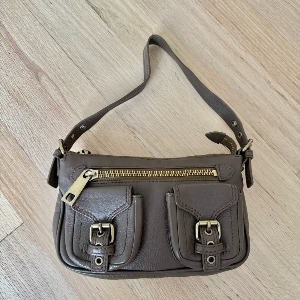 Marc Jacobs Limited Edition green brown pochette handbag shoulder bag Italy - Picture 2 of 10